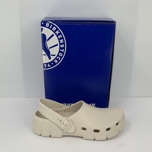 Birkenstock Beige Clog Sandals